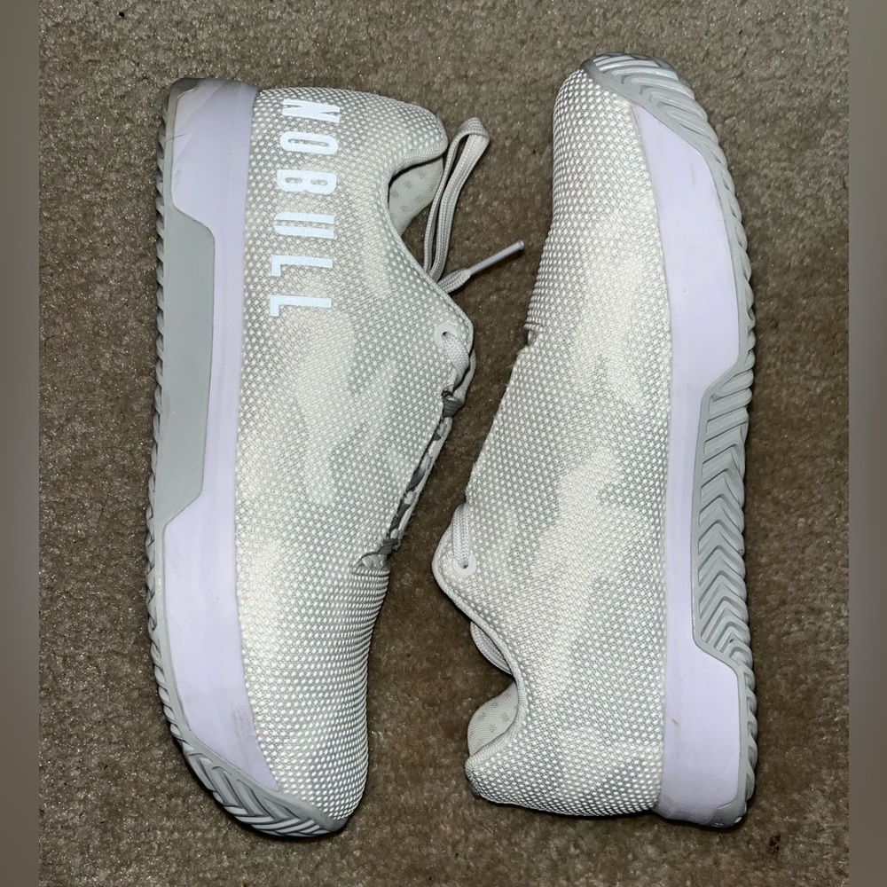 White Camo NoBull Unisex Shoes